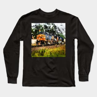 Train in the Rain Long Sleeve T-Shirt